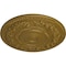 Ekena Millwork Rose Ceiling Medallion (Fits Canopies up to 13 1/2"), Hand-Painted Gold, 33 7/8"OD x 2 3/8"P CM33ROGLS - alternate 2